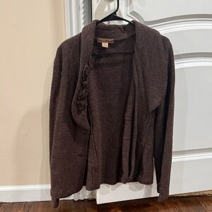 Marisa Christina Chocolate Brown Cardigan